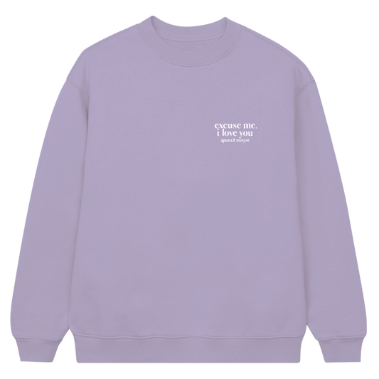 excuse me, i love you crewneck