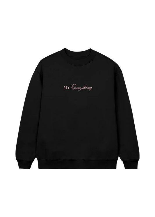 my everything tenth anniversary puff print crewneck