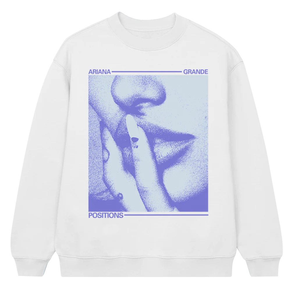duotone close up crewneck